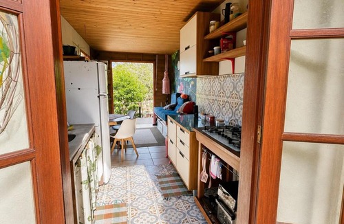 Florianopolis House | Peaceful Cabin with Ocean view, AC, TV 43, secure