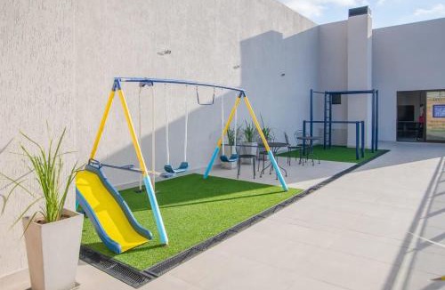Fernando De La Mora Apartment | Peaceful Stay with Rooftop Pool Access U214
