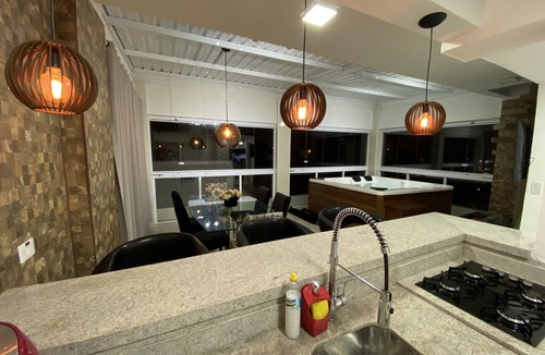 Jardim Vitoria Apartment | Penthouse apartment 200 meters from the beach overlooking the sea.