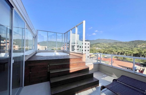 Governador Celso Ramos Apartment | Perfeita! Cobertura na Praia Grande! - CK01J