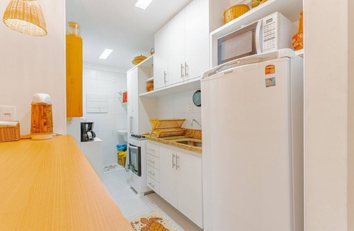 Praia do Forte Apartment | PF69 Excellent bedroom and living room 20m from the beach
