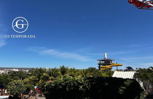 Caldas Novas Apartment | Piazza com acesso ao Acqua Park, Splash e Slider