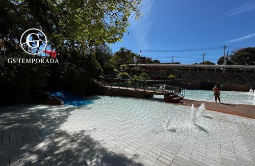 Caldas Novas Apartment | Piazza com acesso ao Acqua Park, Splash e Slider