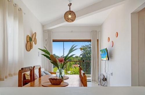 Serra Grande Apartment | Piscina Aquecida, Jacuzzi, internet veloz, no centro de Serra Grande - Apt Laranja - Vila Pitangueira