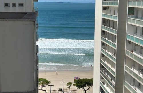 Vila Maia Apartment | Pitangueiras Center, Ocean View, Air Conditioning, 3 bedrooms, balcony, 1 parking space, barbecue.