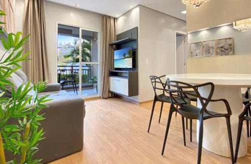 Carapicuiba Apartment | Pool 1 Suite 2 Bedrooms Modern Balcony
