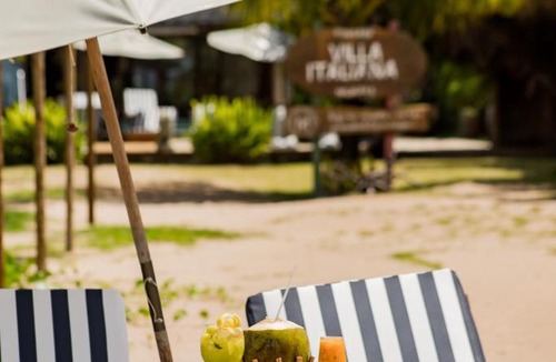 Porto da Rua Hotel | Pousada de Charme Villa Italiana - Pé na Areia