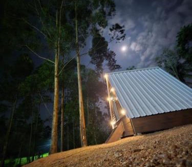 Lauro Muller Cabin | Pousada Nonno Tranquilo - Chalé Sol, Lua, Estrela, Serra e Montanha