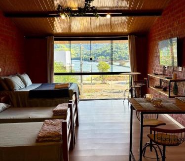 Santos Dumont Apartment | Pousada Refúgio das Águas Quarto 4