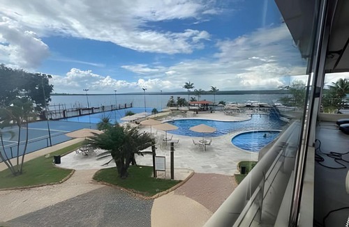 Smin Apartment | Premier Residence 215 - Stúdio Beira Lago - Piscina Aquecida, Sauna, Garagem, Academia, Restaurantes - Um verdadeiro Resorts - 8 minutos da Esplanada - By Hospede Fácil