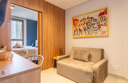Lago Norte Apartment | Premium Lago Torre 2 Apt 316 - Studio Neruda Centro de Atividade do Lago Norte - Com garagem - By Hospede Fácil