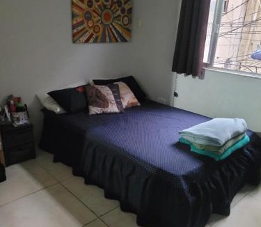 Vasco da Gama House | Quarto casal e outros espaços compartilhados próx ao estádio do Vasco