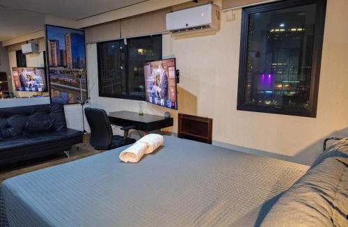 Chacara Santo Antonio Apartment | Quarto dentro do Hotel Transamérica Executive Chácara Santo Antônio