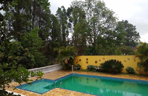 Ibiuna Cottage | Recanto Cachoeira with swimming pool near the dam