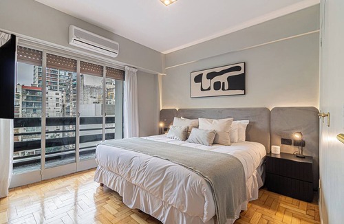 Palermo Apartment | Renovated 2BR, 8th Floor · Las Cañitas | Balcony & Expert Hosts