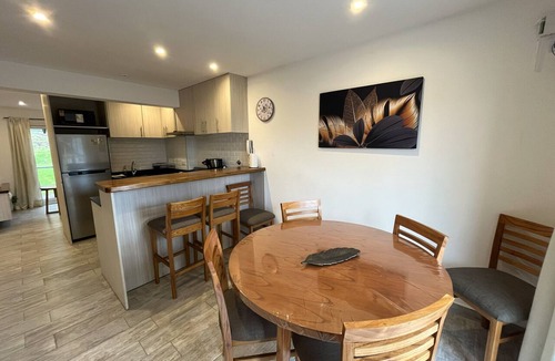 San Martin de los Andes Condo | Rest with the best view of the waterfall I Ayres del Bosque Accommodations