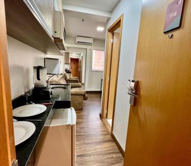 Aguas Claras Apartment | S4 Hotel 716 - Piscina Aquecida, Sauna, Garagem Gratuita - By Hospede Fácil