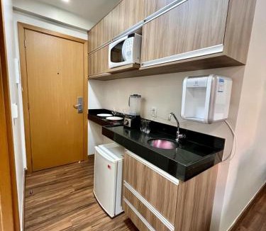 Aguas Claras Apartment | S4 Hotel 716 - Piscina Aquecida, Sauna, Garagem Gratuita - By Hospede Fácil