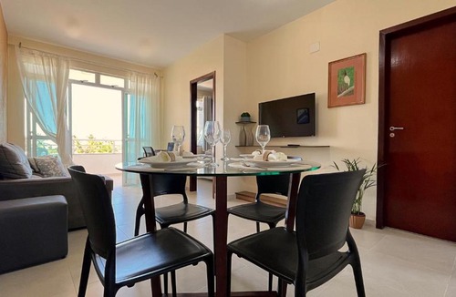 Porto das Dunas Apartment | SAN GIACOMO RESIDENCE I Apart 2 suítes VENTILADO E NASCENTE, condomínio com PISCINA, CHURRASQUEIRA E PLAYGROUND I Cozinha completa, estacionamento coberto, home office I Ideal para FAMÍLIAS E CASAIS I Prox do BEACH PARQUE e PRAIA - Porto das Dunas - CE