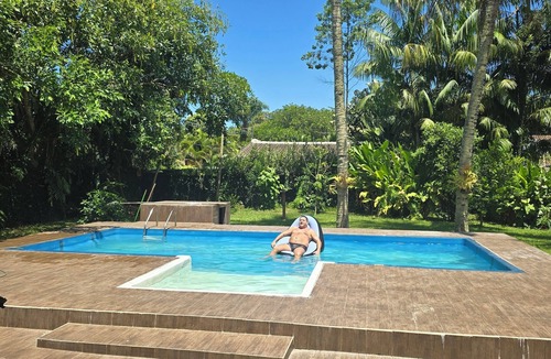 Praia de Santiago House | Santiago Beach 5 bedroom house 70 m from the beach, swimming pool, barbecue, TV room.