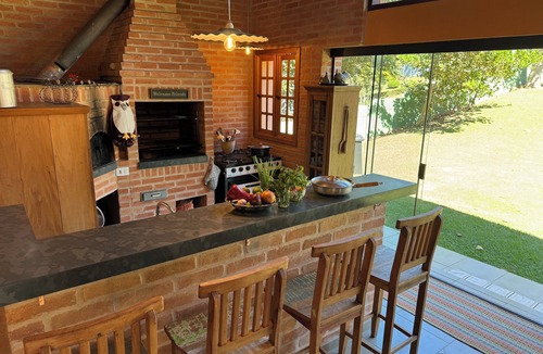Itatiba House | Soothing, private country house with pool & gourmet kitchen in Itatiba
