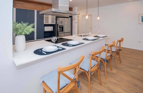 Asuncion Apartment | Spacious 2BR Apt with Crib and Office Walk to Malls