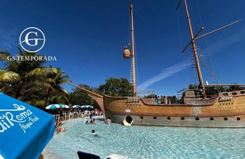 Caldas Novas Apartment | Spazzio diRoma com acesso ao Acqua Park