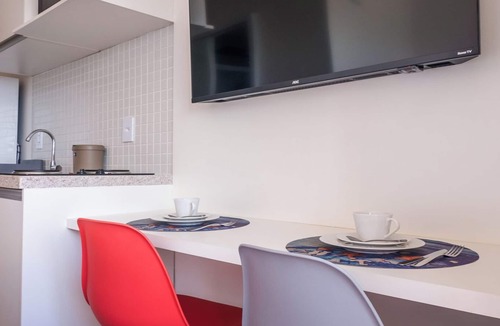 Boca do Rio Apartment | Stúdio com Wi-Fi próximo do mar com vista incrível
