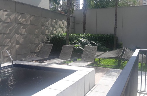 Santo Amaro Apartment | Studio Brooklin - Varanda , Ótima Localização