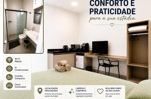 Itacolomy Apartment | Studio aconchegante e bem equipado