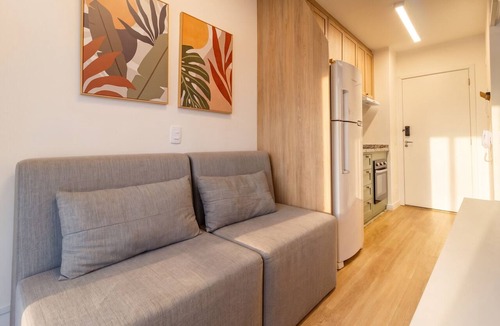 Pinheiros Apartment | Studio c Academia e Coworking | Metrô Oscar Freire