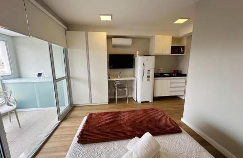 Campo Belo Apartment | Studio com Garagem - CGH, SP Expo eTransa Expo, Consulado Americano