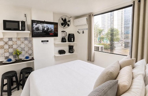Lagoa Nova Apartment | Studio com pequena cozinha em Lagoa Nova, perto da Arena das Dunas