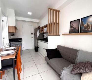 Panamby Apartment | Studio com Varanda, WiFi próximo ao Vibra, Tokio Marine