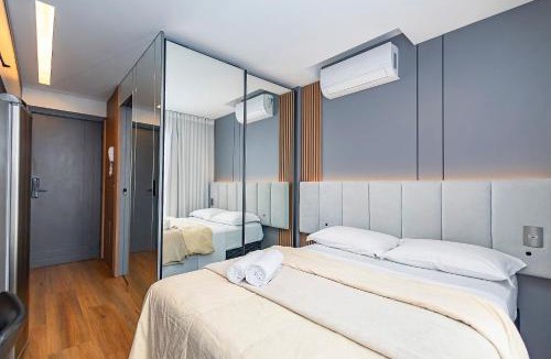 Agua Verde Apartment | Studio Completo c/garagem no Água Verde - VBE1508