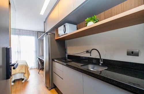 Agua Verde Apartment | Studio Completo c/garagem no Água Verde - VBE1508