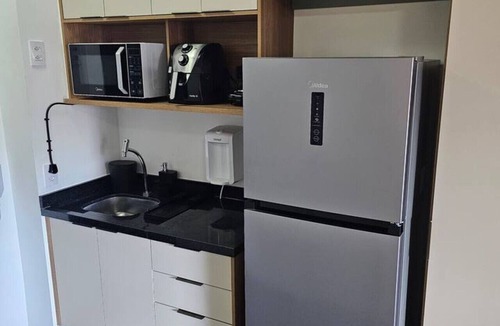 Brooklin Paulista Apartment | Studio Completo com Varanda - Brooklin