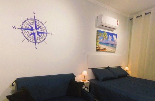 Jose Menino Apartment | Studio Confortável a Beira mar com Cozinha Completa e Estacionamento Privativo