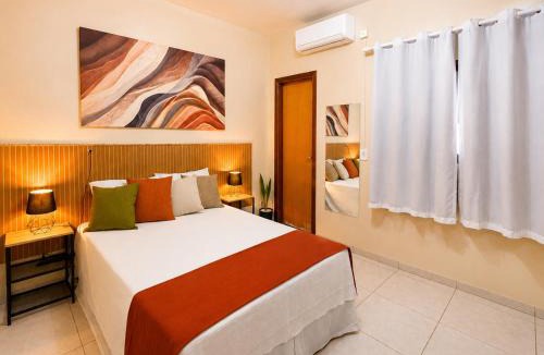 Rio Verde Apartment | Studio Confortável com Quarto Separado e Perto UniRV