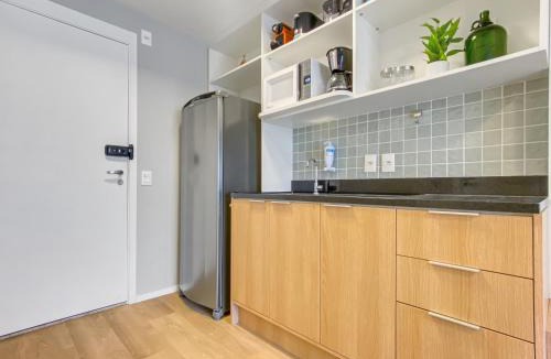 Vila Pompeia Apartment | Studio Coworking Allianz Parque Pool AC