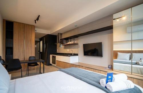Trindade Apartment | Studio in Condo w/City View in Trindade VTD0727