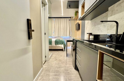 Matriz Apartment | Studio lindo no Elysia, com vista linda vaga e ar