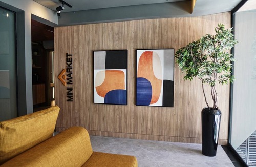 Centro Apartment | Studio Luxo 53m² - até 2 pessoas com área de lazer