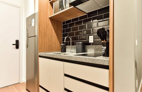 Brooklin Novo Apartment | Studio Moderno c Academia a 800m do Metrô Brooklin