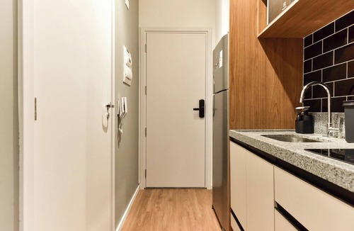 Brooklin Novo Apartment | Studio Moderno c Academia a 800m do Metrô Brooklin