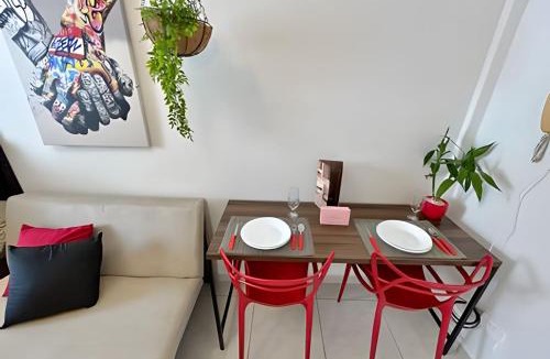 Gonzaga Apartment | Studio no Coração do Gonzaga beira mar