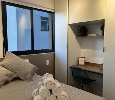 Perdizes Apartment | Studio Novo no W BE - puc - Perto do Allianz -1101