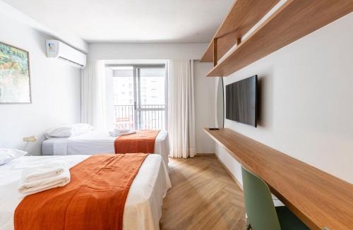 Vila Guarani Apartment | Studio novo próximo ao Expo e Itaú Ceic