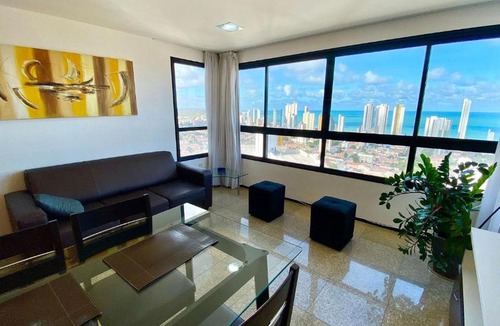 Conjunto ALAGAMAR Apartment | Studio Praia 2201 - NBI - Ponta Negra - Lado Sombra