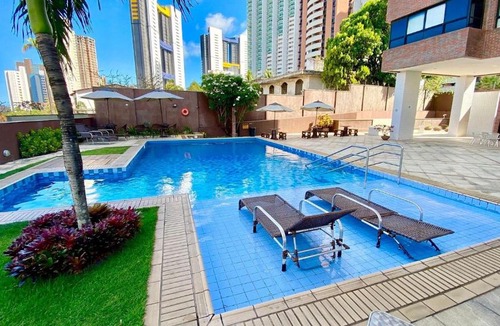 Conjunto ALAGAMAR Apartment | Studio Praia 2201 - NBI - Ponta Negra - Lado Sombra